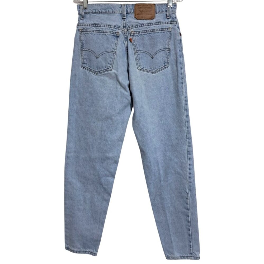 VIntage 90s Levis Size 11 950 Orange Tab Mom Jeans Relaxed Tapered USA